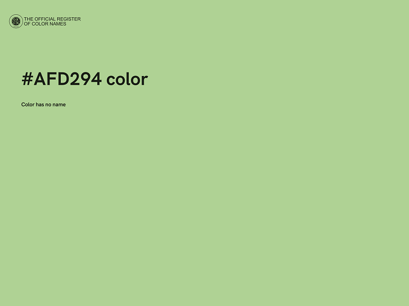 #AFD294 color image