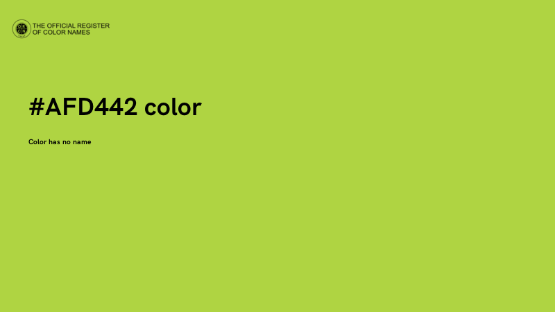 #AFD442 color image