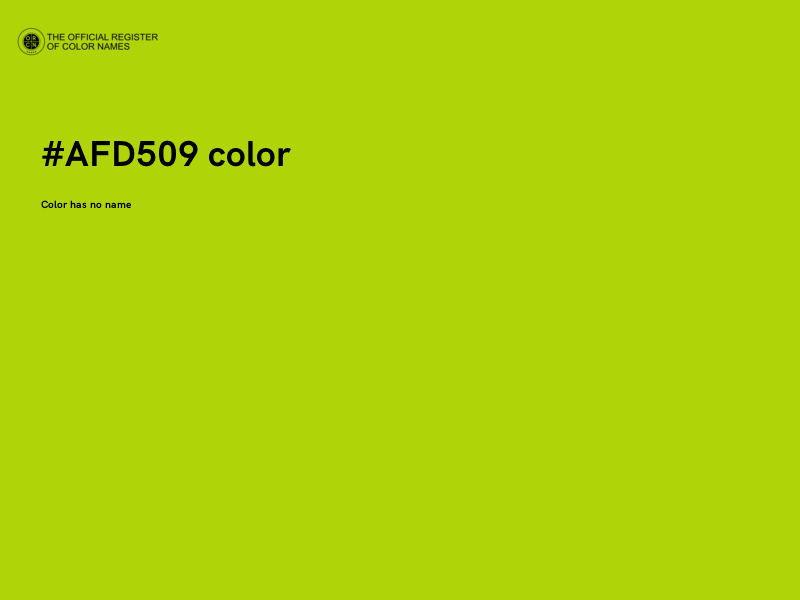 #AFD509 color image
