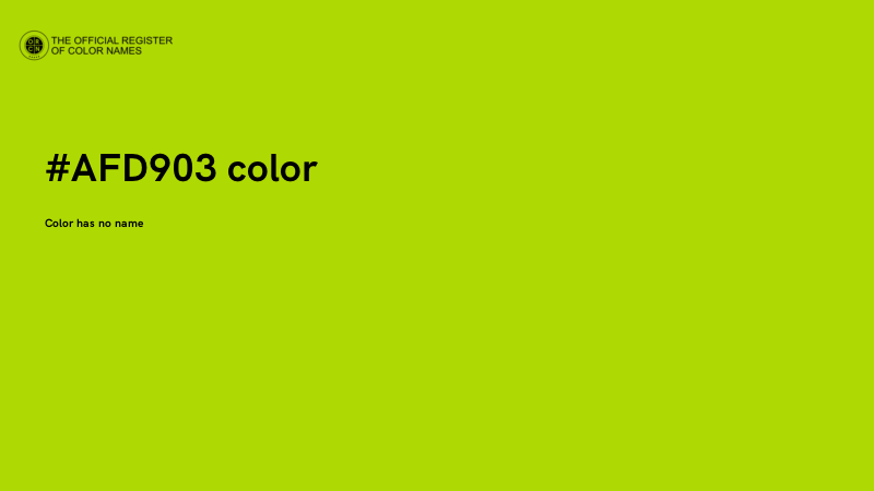 #AFD903 color image