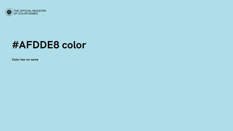 #AFDDE8 color image