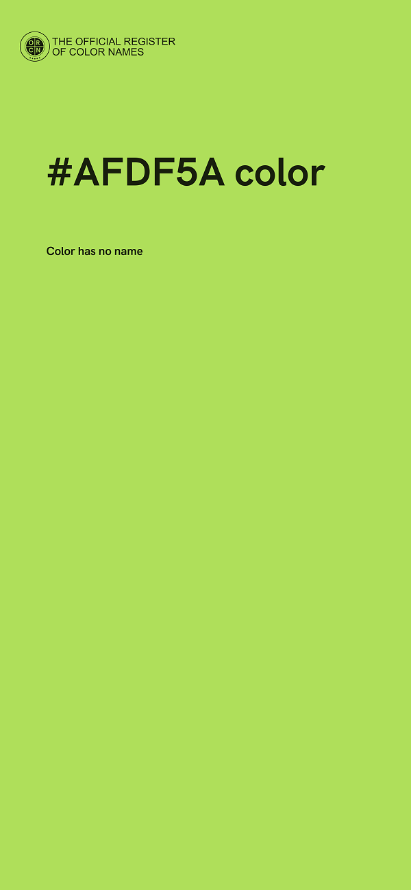 #AFDF5A color image