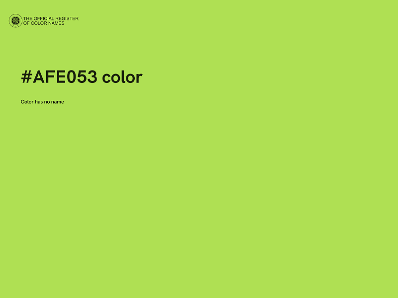 #AFE053 color image