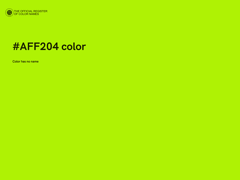 #AFF204 color image