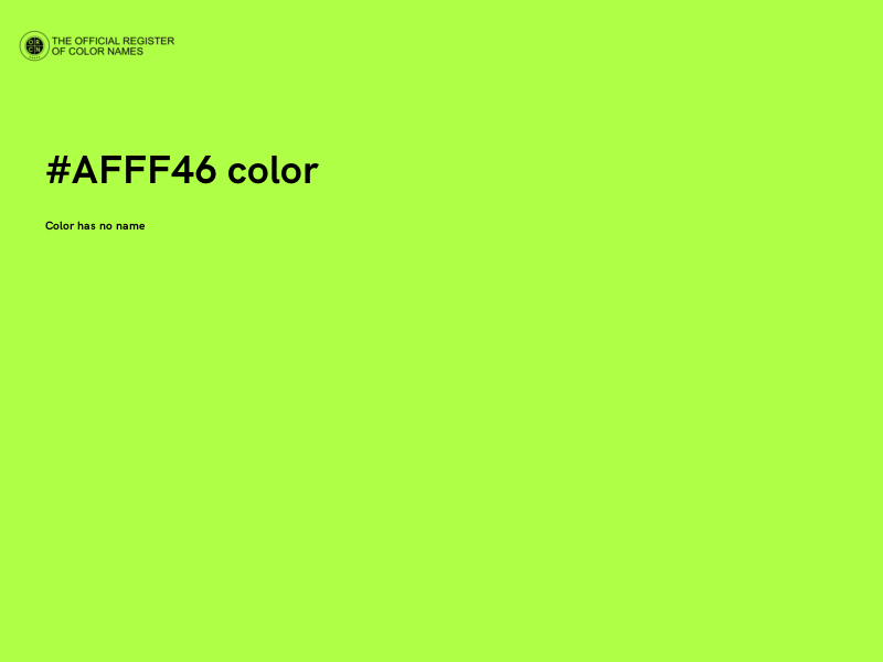 #AFFF46 color image