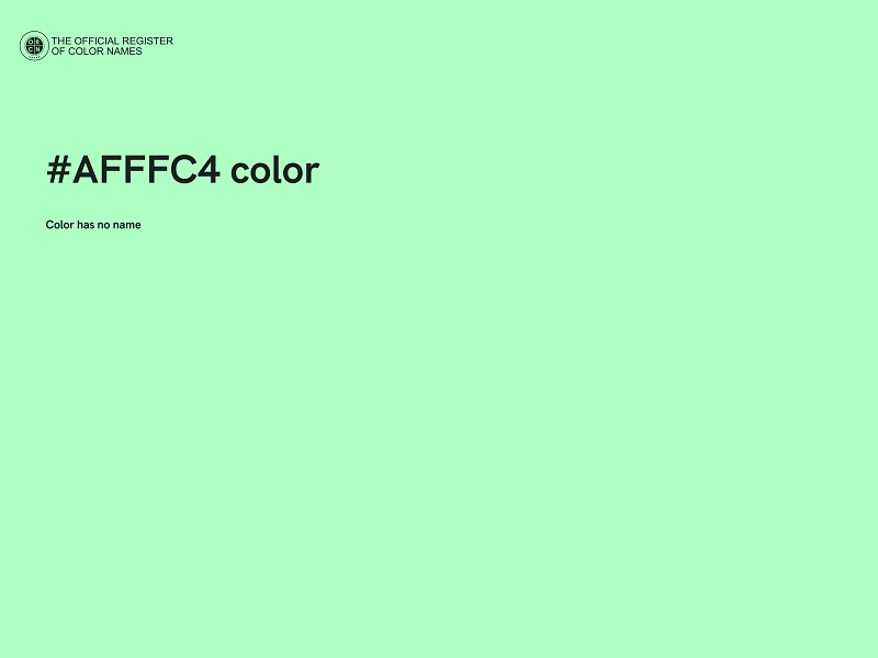 #AFFFC4 color image