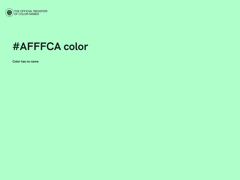 #AFFFCA color image