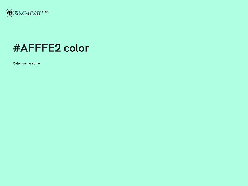 #AFFFE2 color image