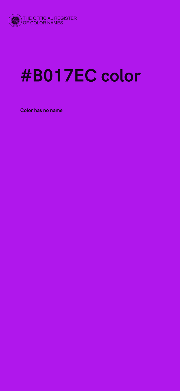 #B017EC color image