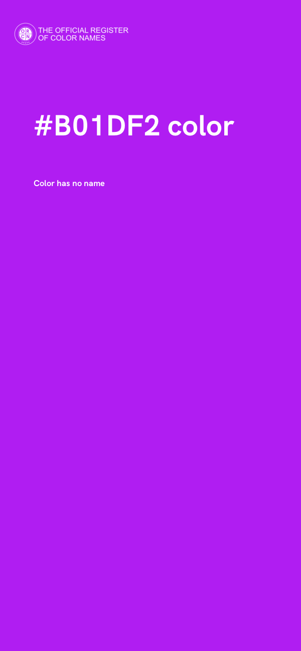 #B01DF2 color image