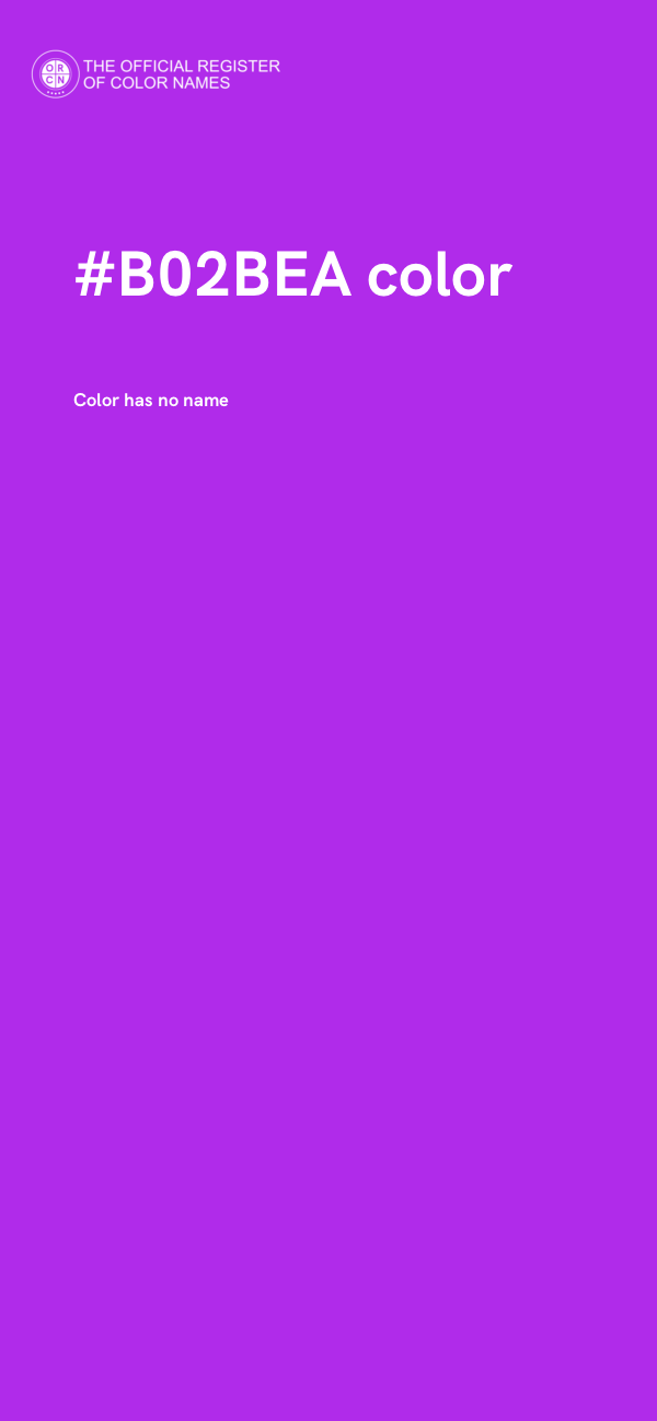 #B02BEA color image