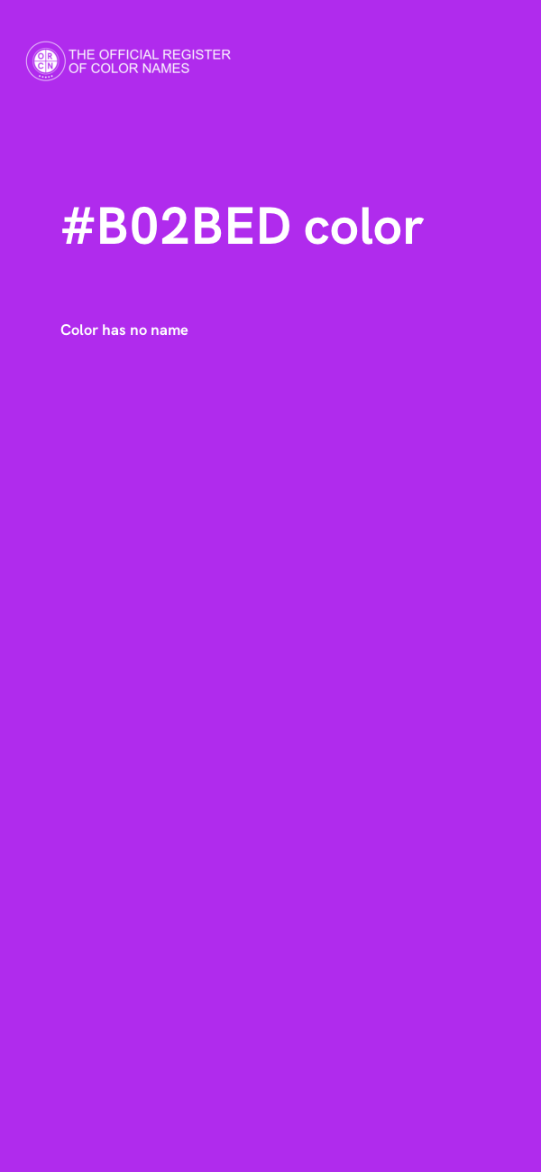 #B02BED color image