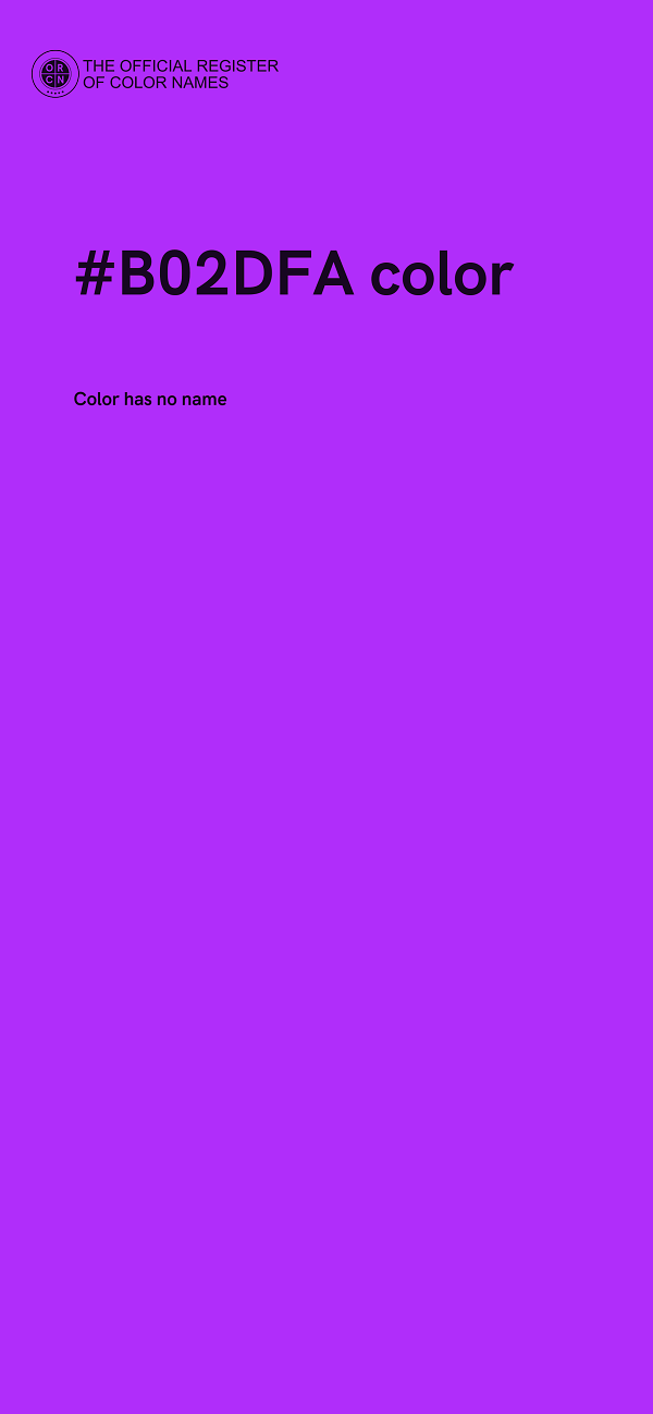 #B02DFA color image