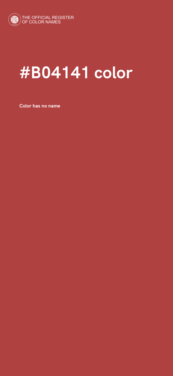 #B04141 color image