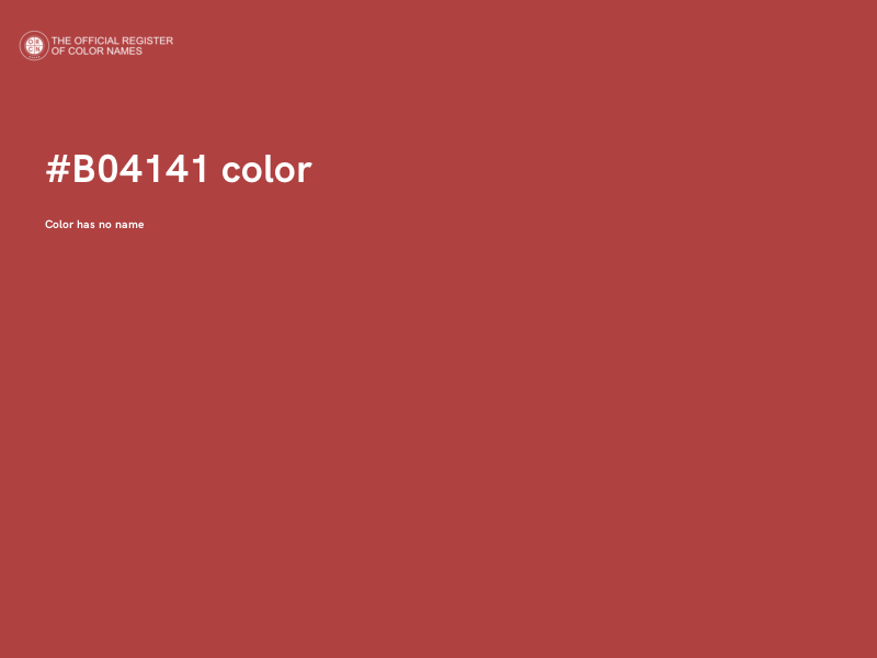 #B04141 color image