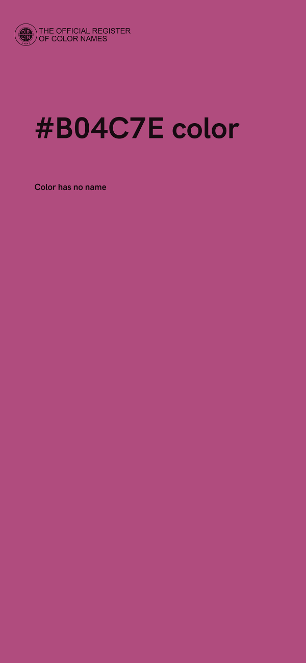 #B04C7E color image