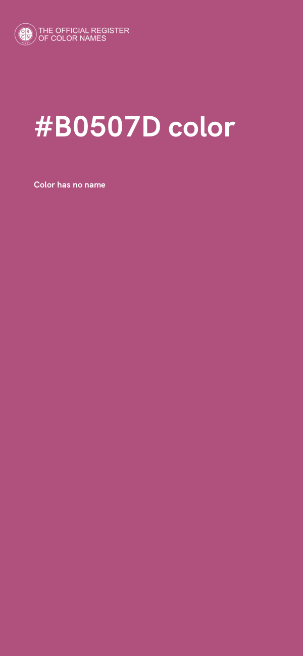 #B0507D color image