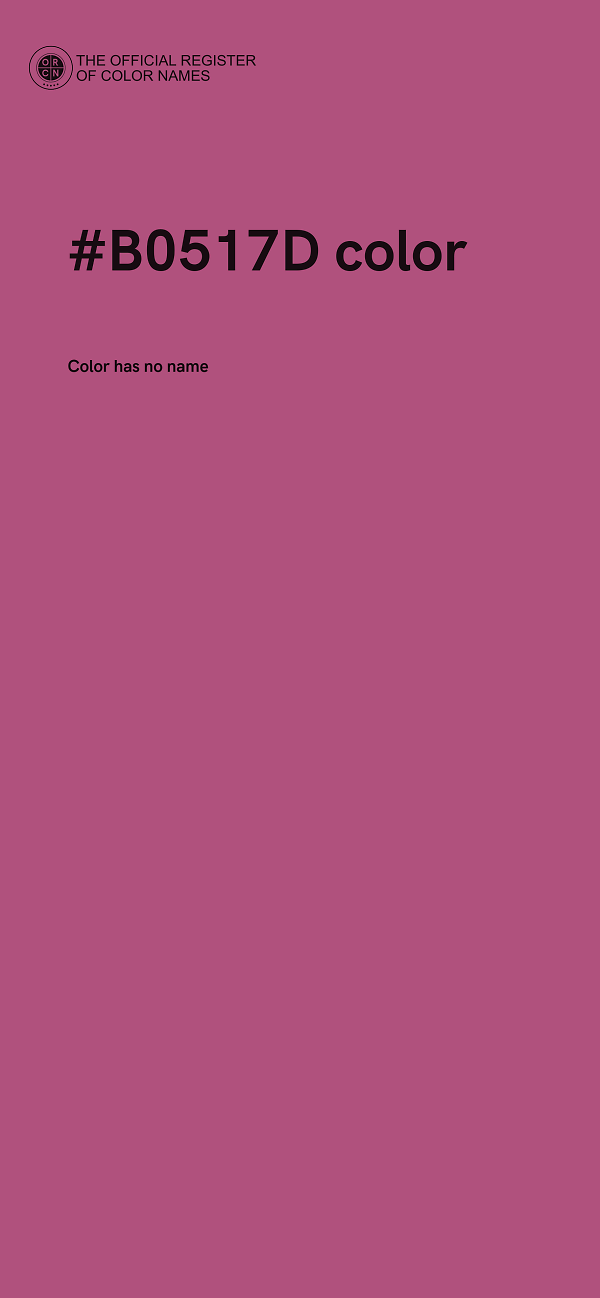 #B0517D color image