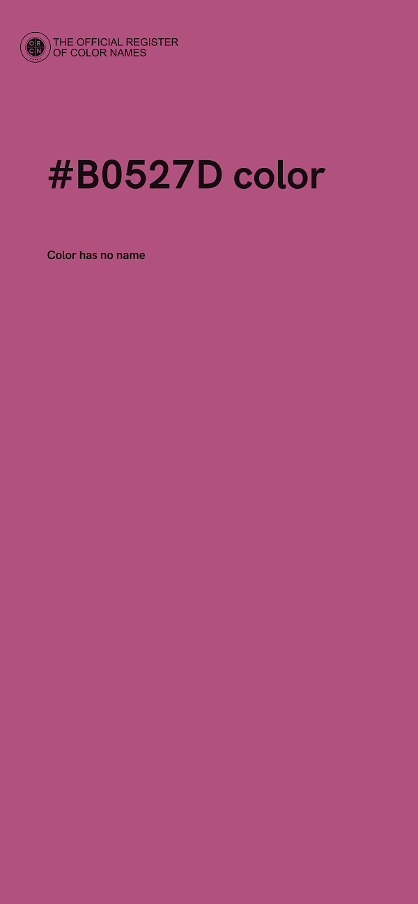 #B0527D color image
