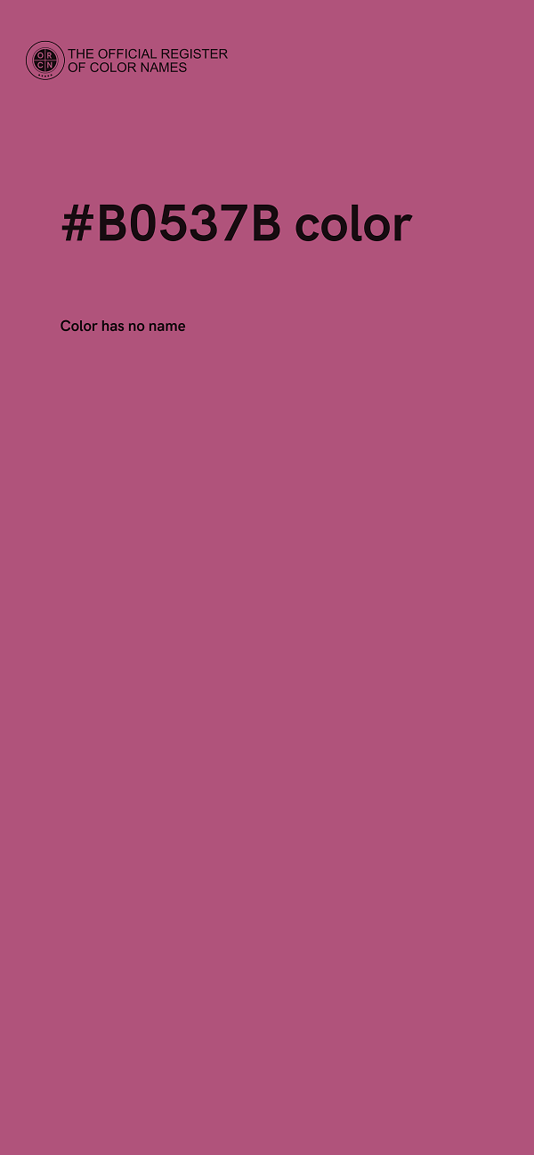 #B0537B color image