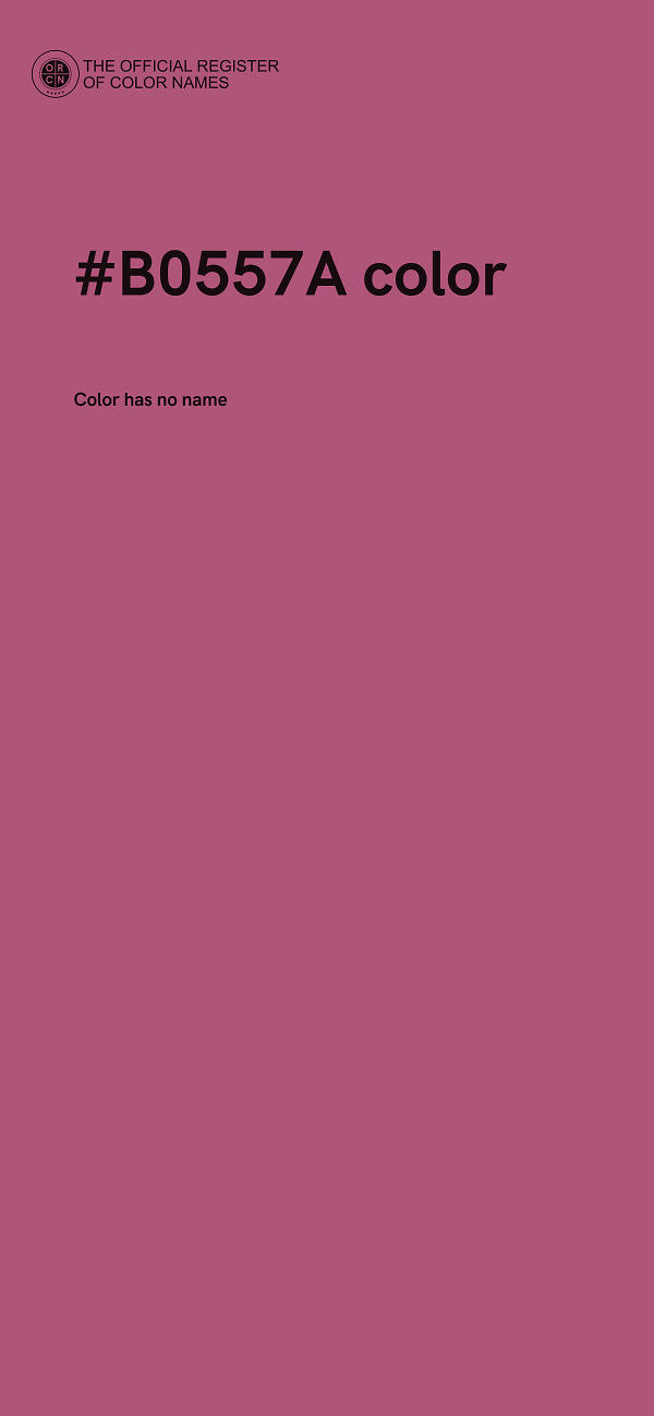 #B0557A color image