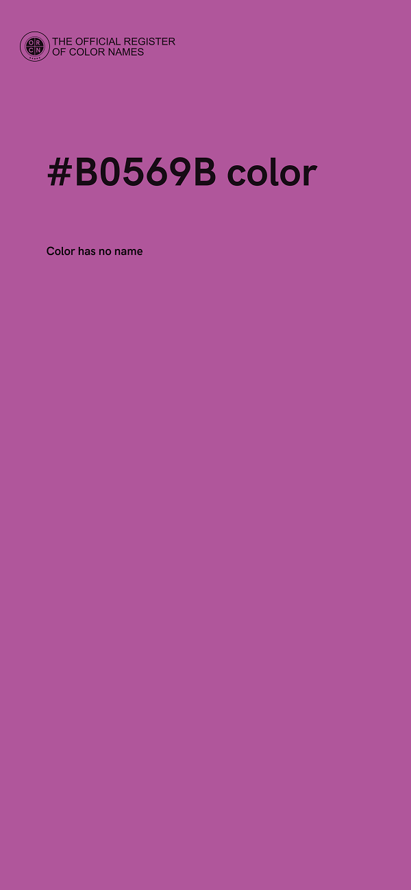 #B0569B color image