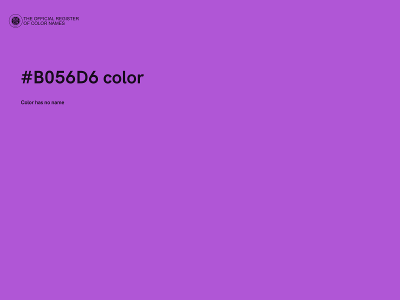 #B056D6 color image