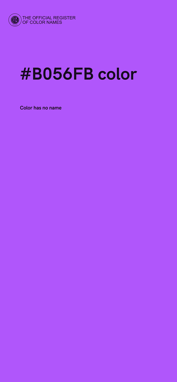 #B056FB color image