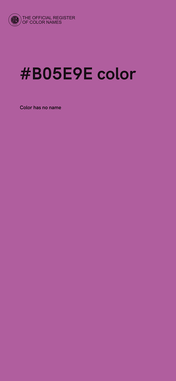 #B05E9E color image