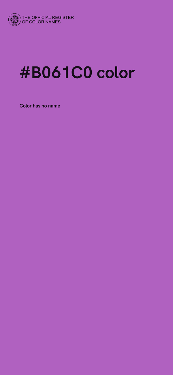 #B061C0 color image