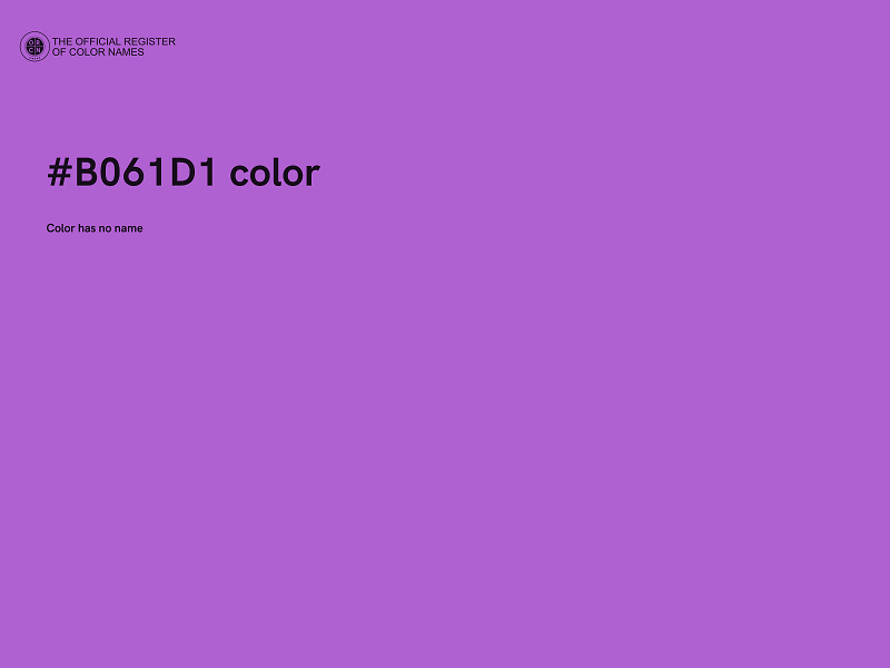 #B061D1 color image