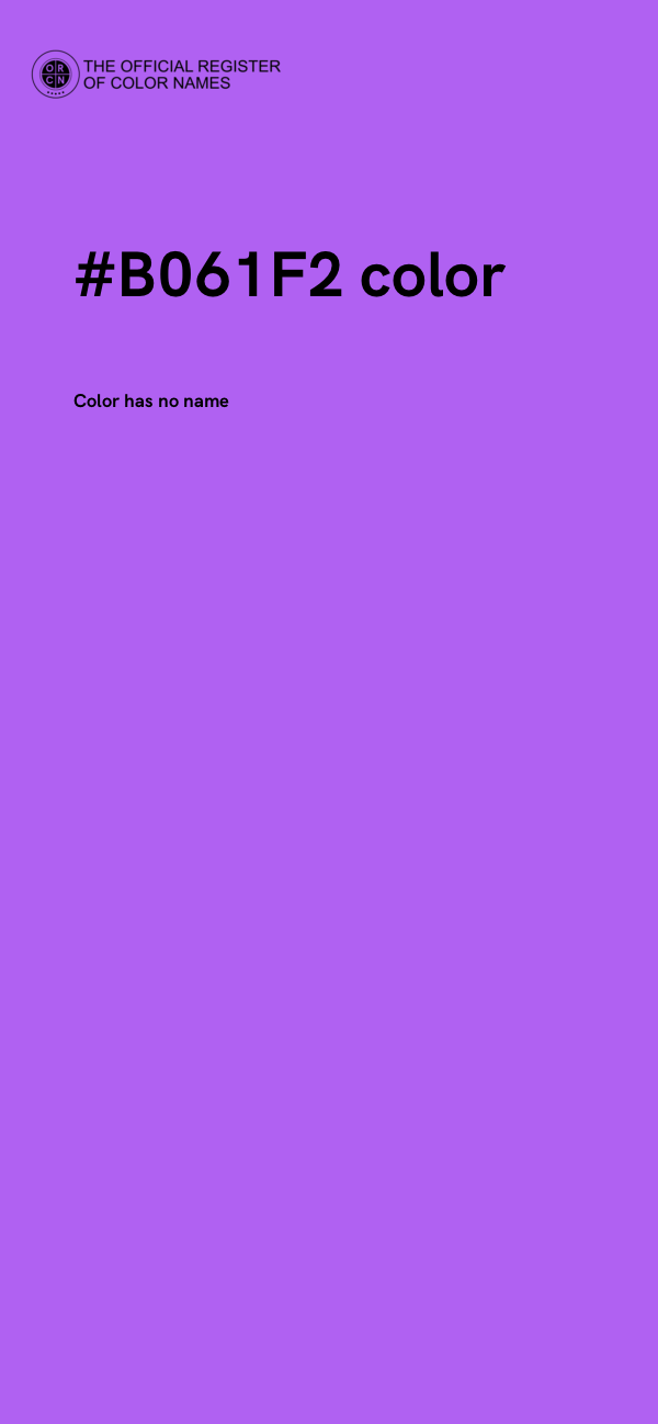 #B061F2 color image