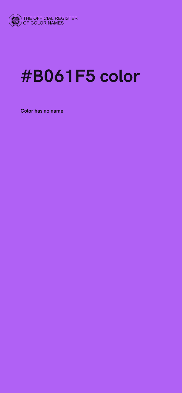 #B061F5 color image