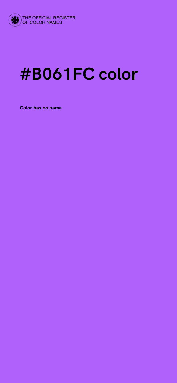 #B061FC color image