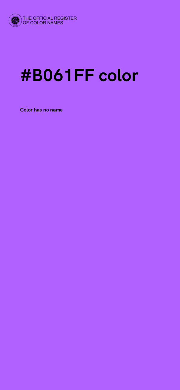 #B061FF color image