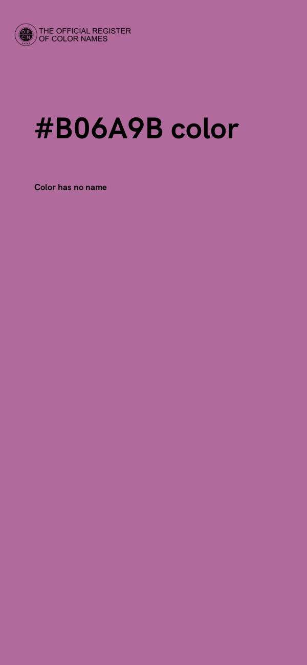 #B06A9B color image