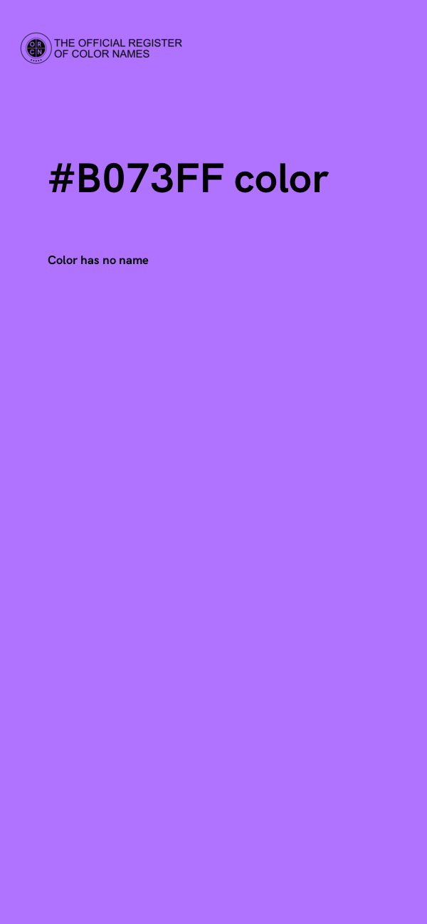 #B073FF color image