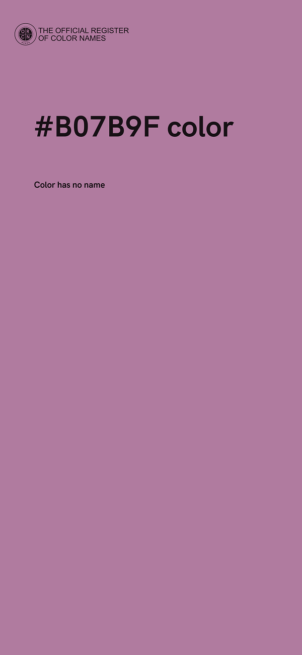 #B07B9F color image