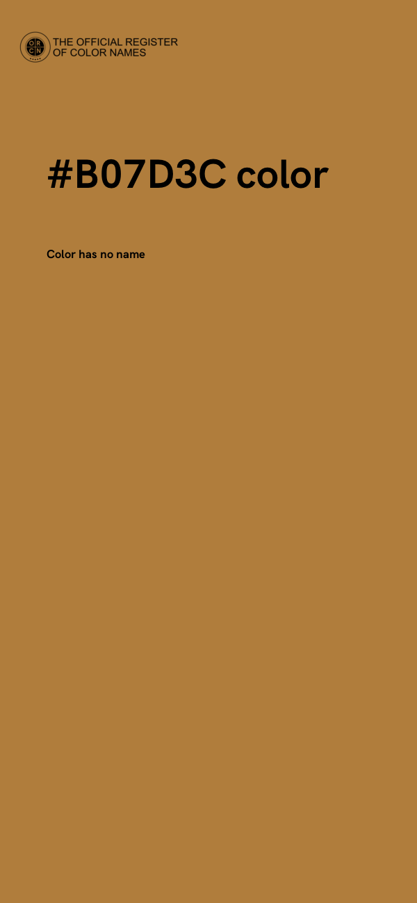 #B07D3C color image