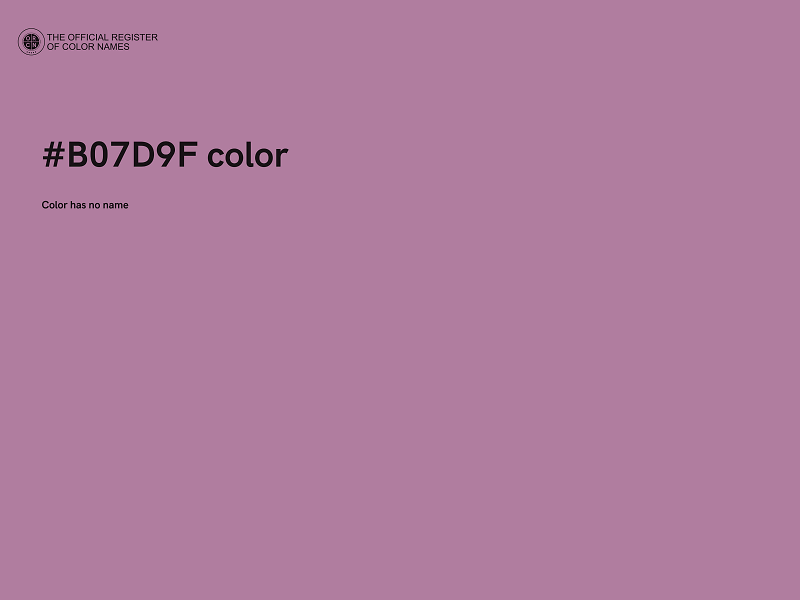 #B07D9F color image