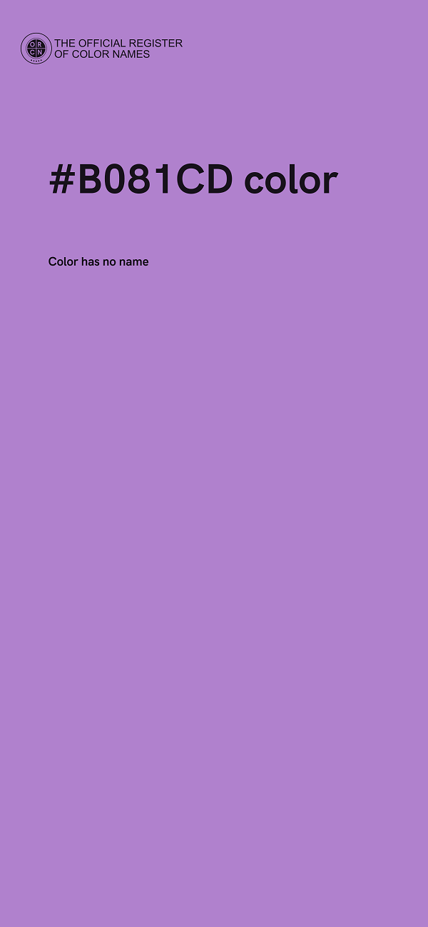 #B081CD color image