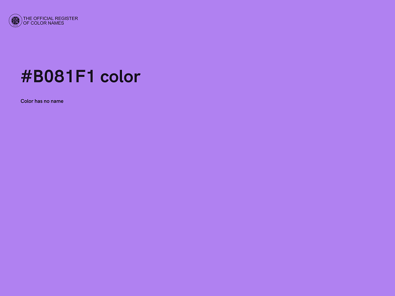 #B081F1 color image