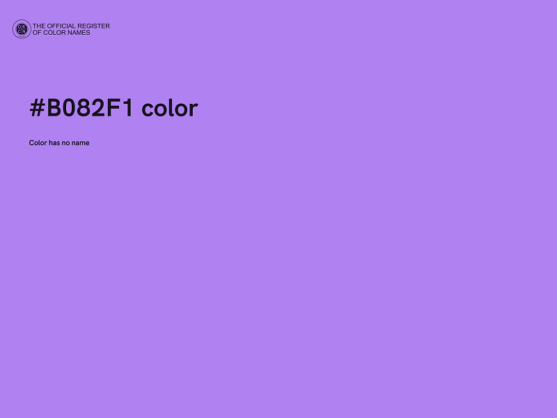 #B082F1 color image