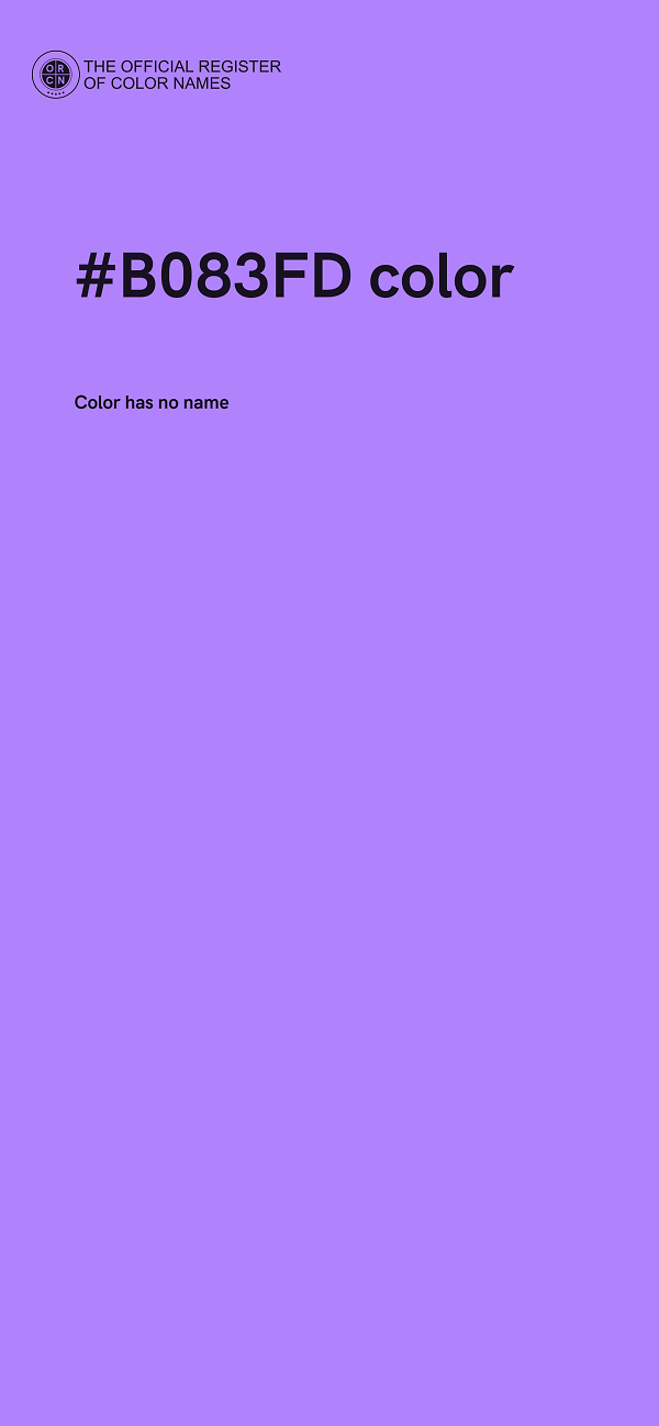#B083FD color image