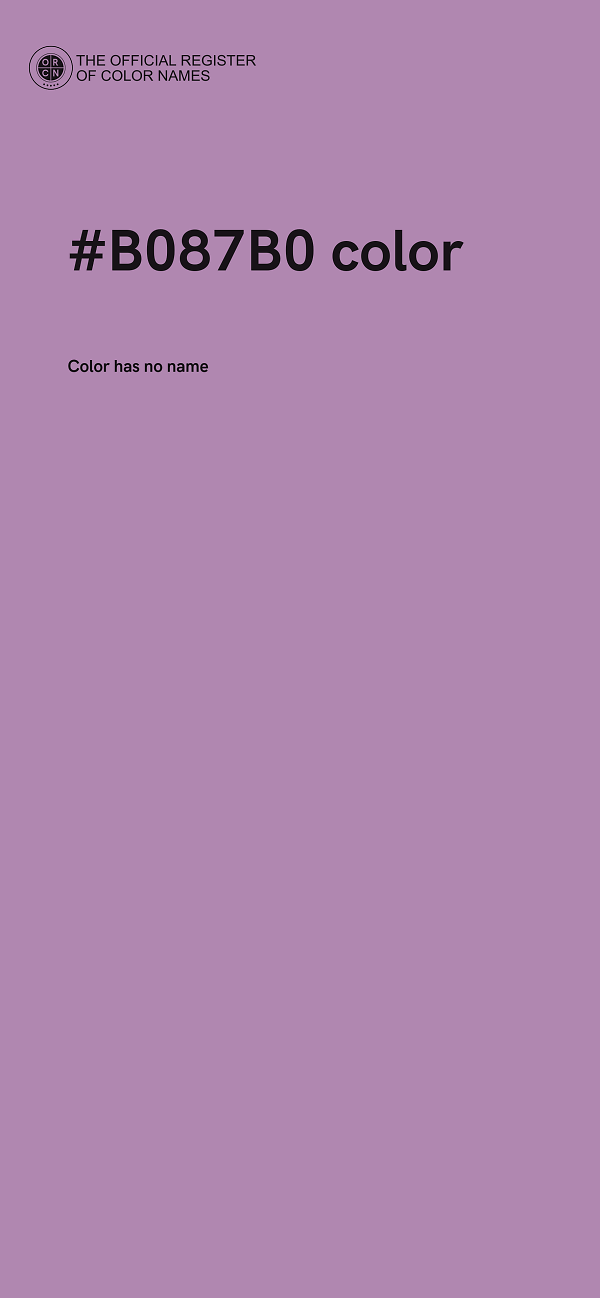 #B087B0 color image