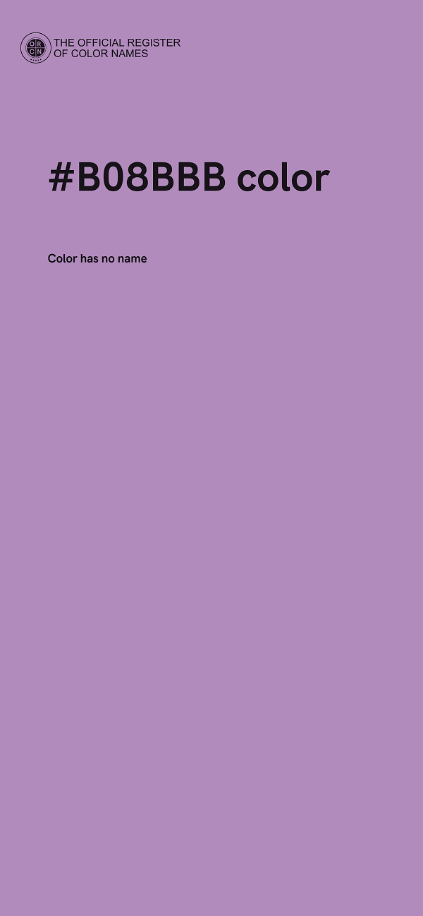 #B08BBB color image