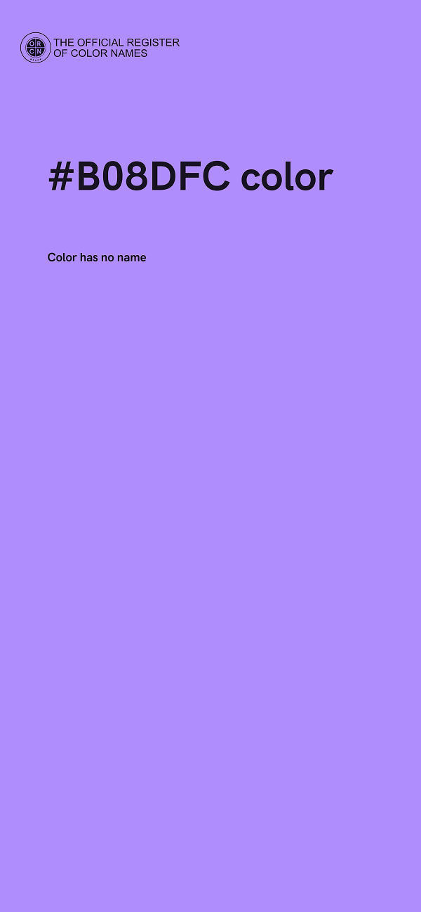 #B08DFC color image