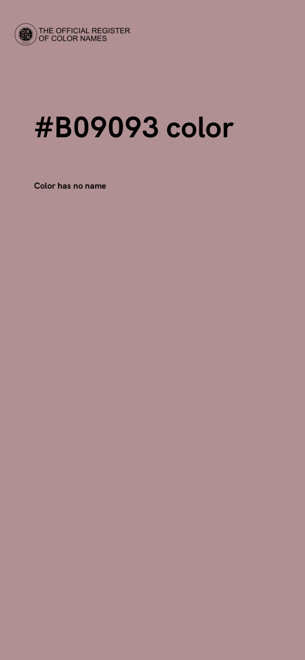 #B09093 color image