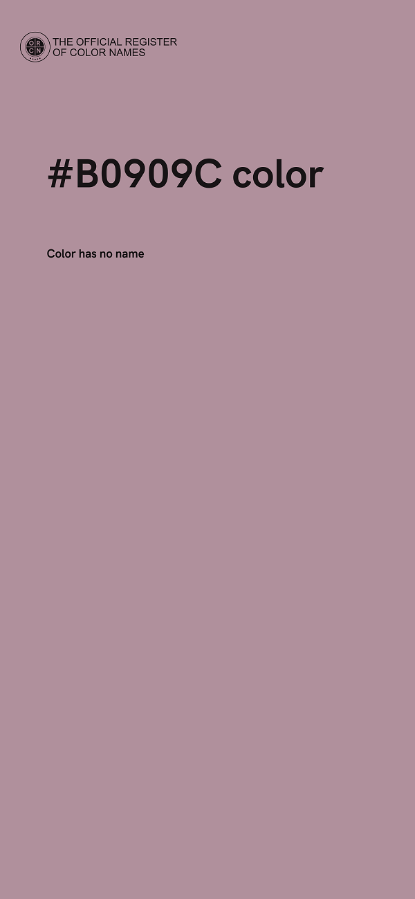#B0909C color image