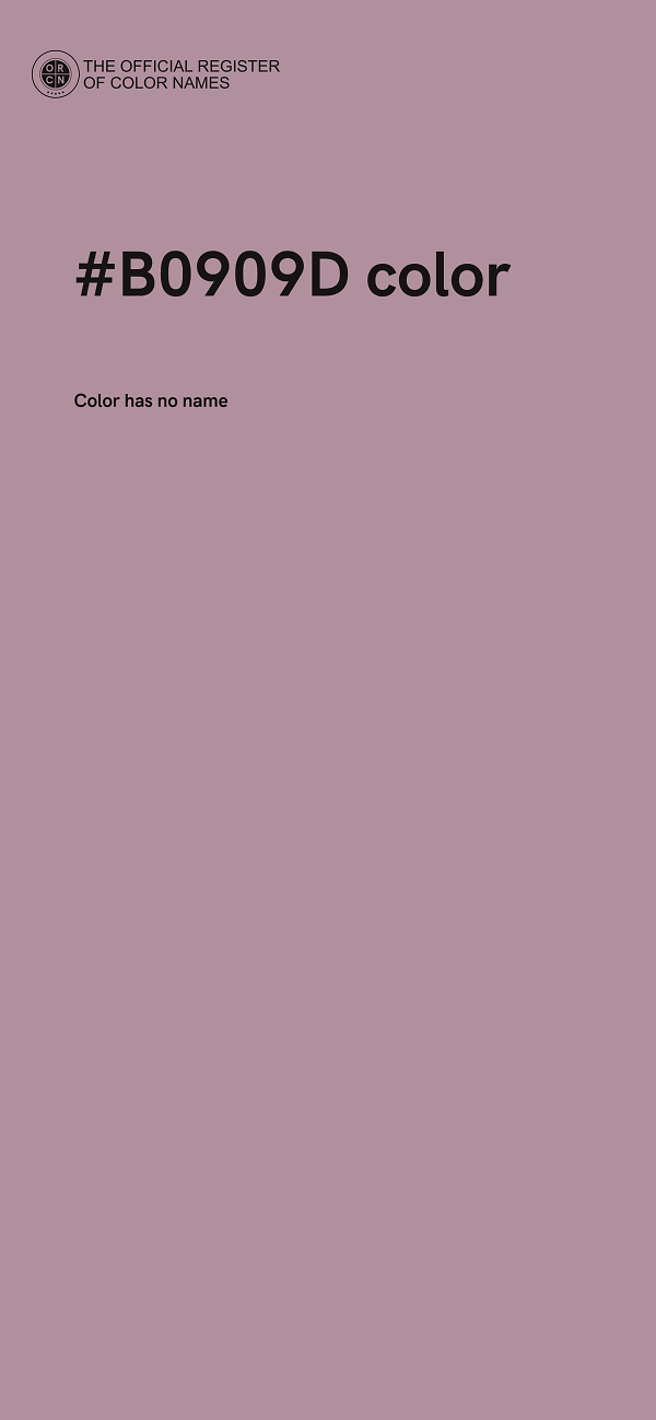 #B0909D color image